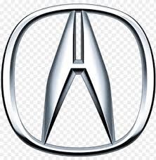 Silver Acura logo featuring a stylized 'A' within an oval shape on a transparent background.